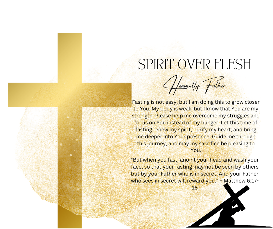Spirit Over Flesh" Soy wax Candle