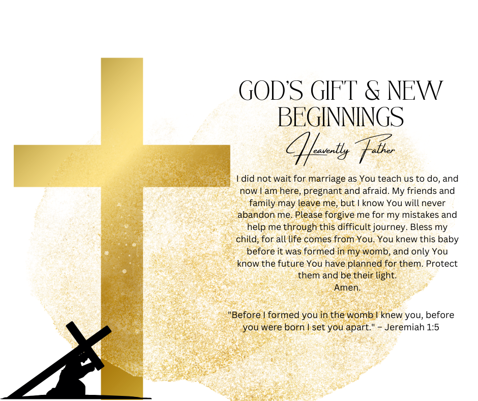 "God’s Gift & New Beginnings" Soy wax Candle