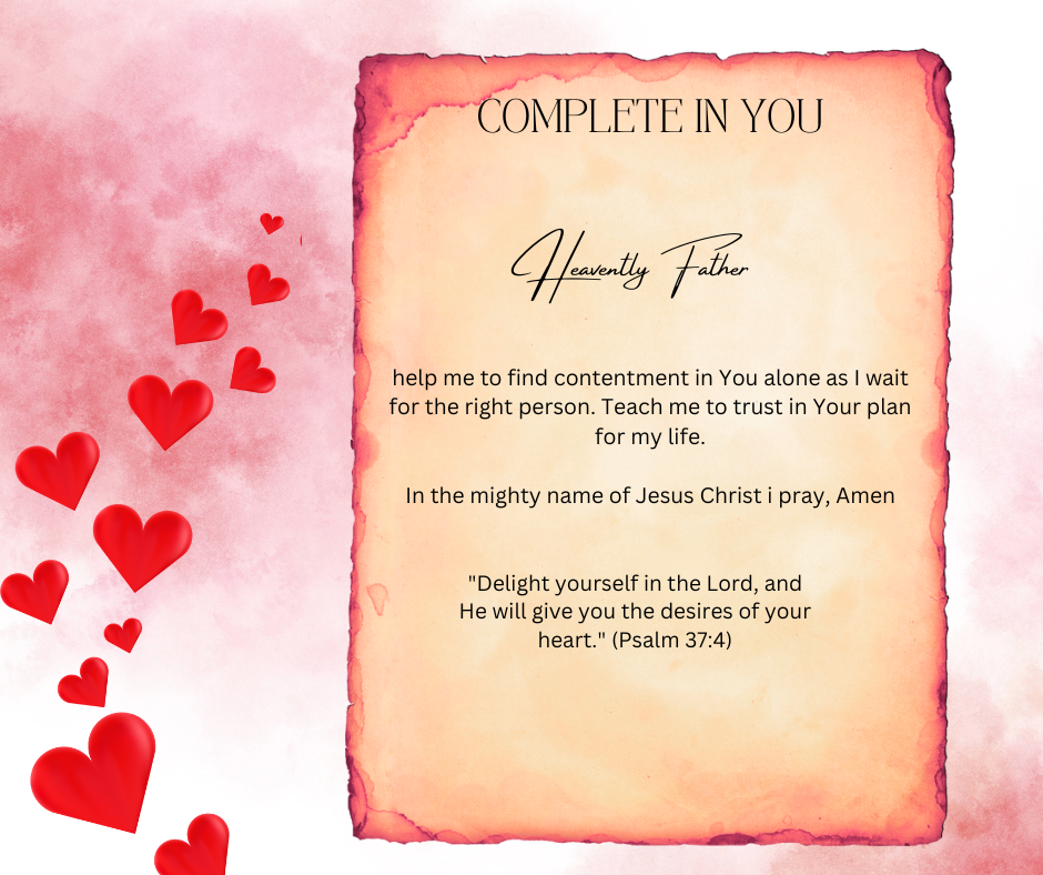 Complete in You