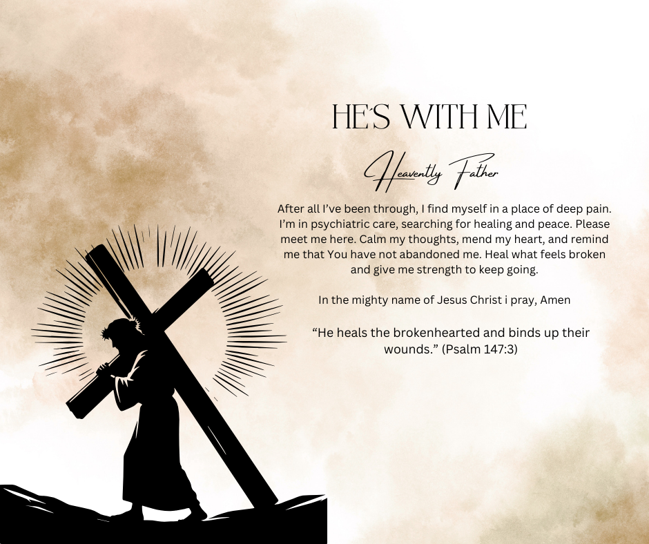 "He´s with me" Soy wax Candle