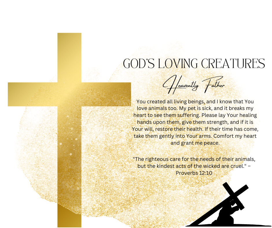 "God’s Loving Creatures" Soy wax Candle