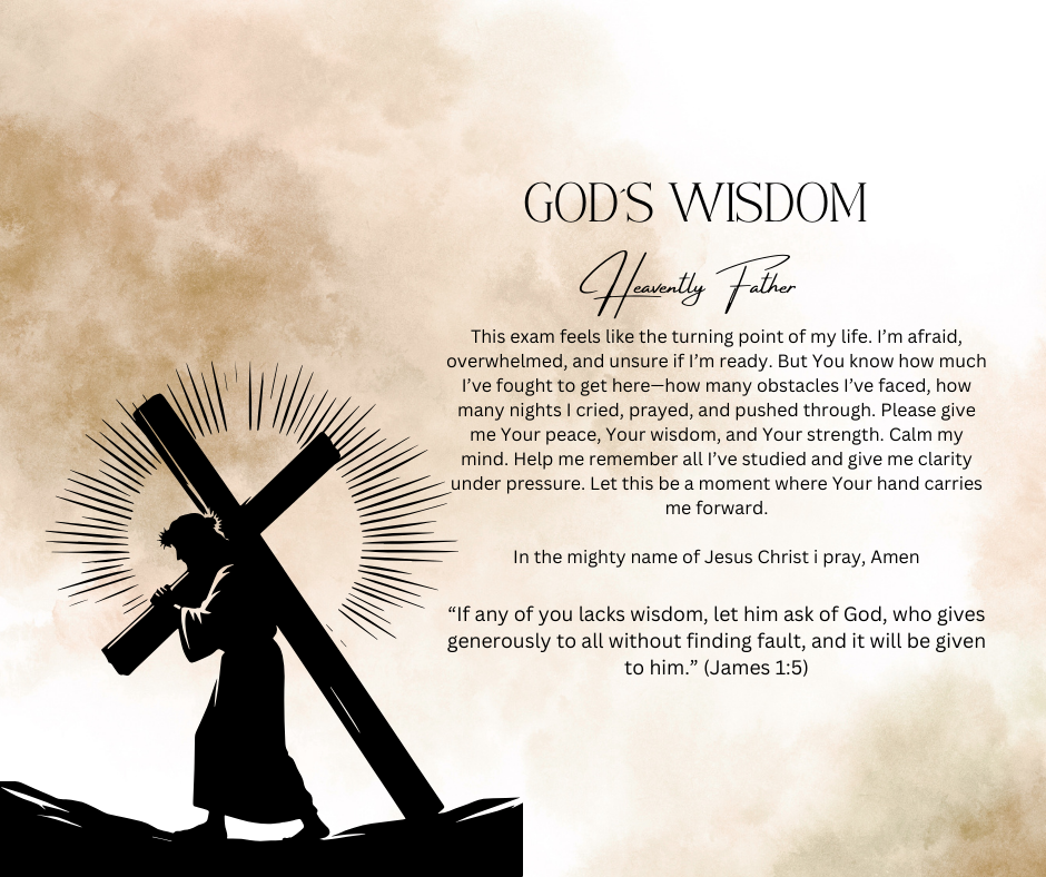 "God´s Wisdom " Soy wax Candle