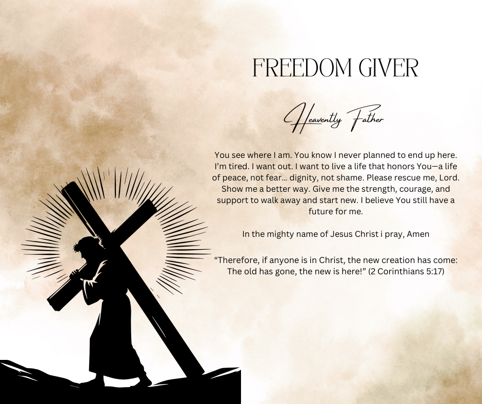 "Freedom Giver" Soy wax Candle
