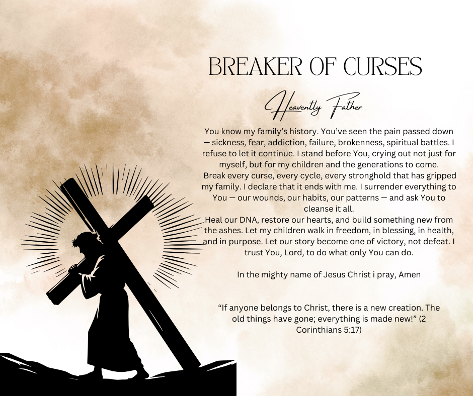 "Breaker of Curses" Soy wax Candle