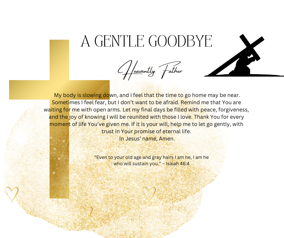 A Gentle Goodbye - Soy wax Candle