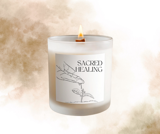 "Sacred Healing" Soy wax Candle