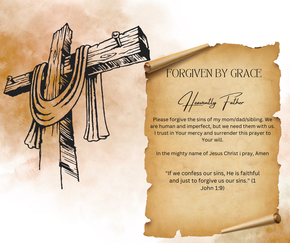 "Forgiven by Grace" Soy wax Candle