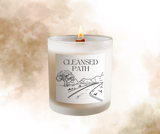 "Cleansed Path" Soy wax Candle