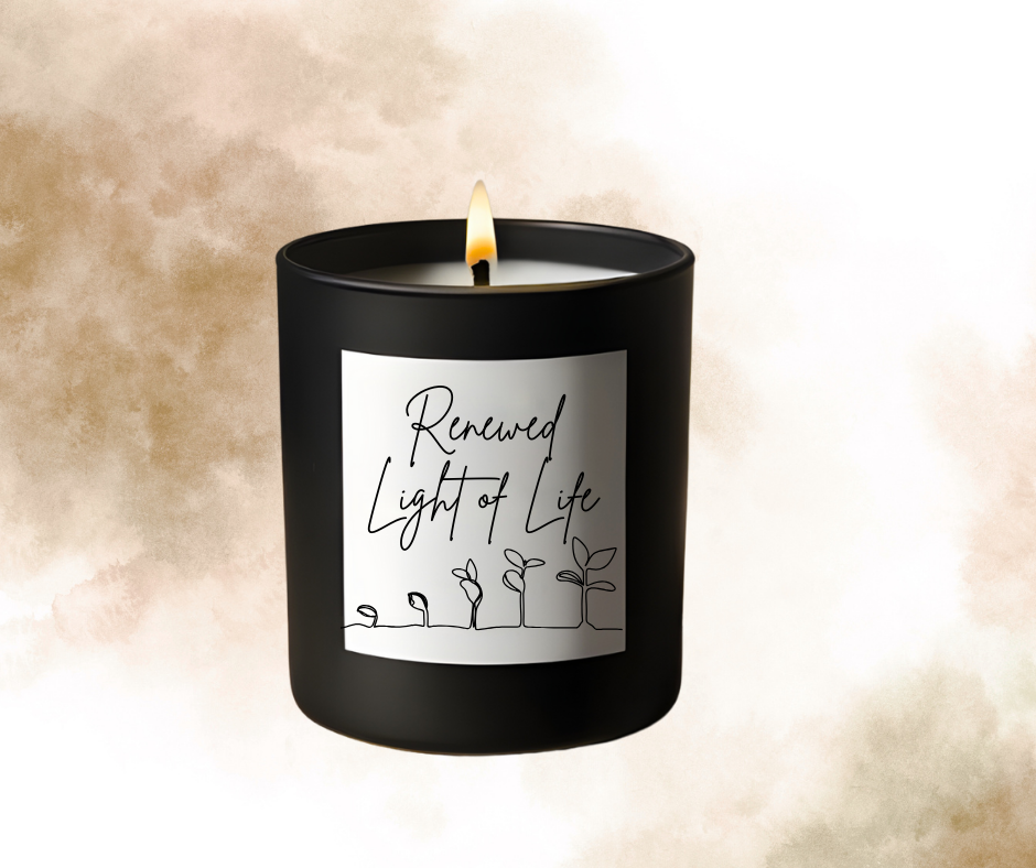"Renewed Light of Life" Soy wax Candle