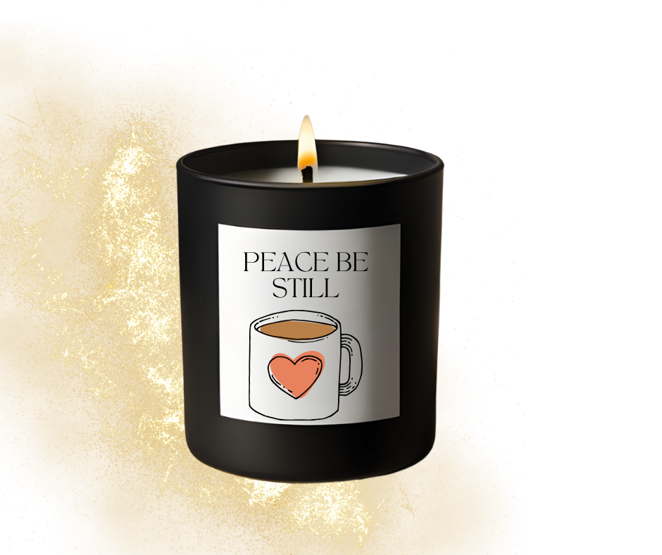 "Peace be still" Soy wax Candle