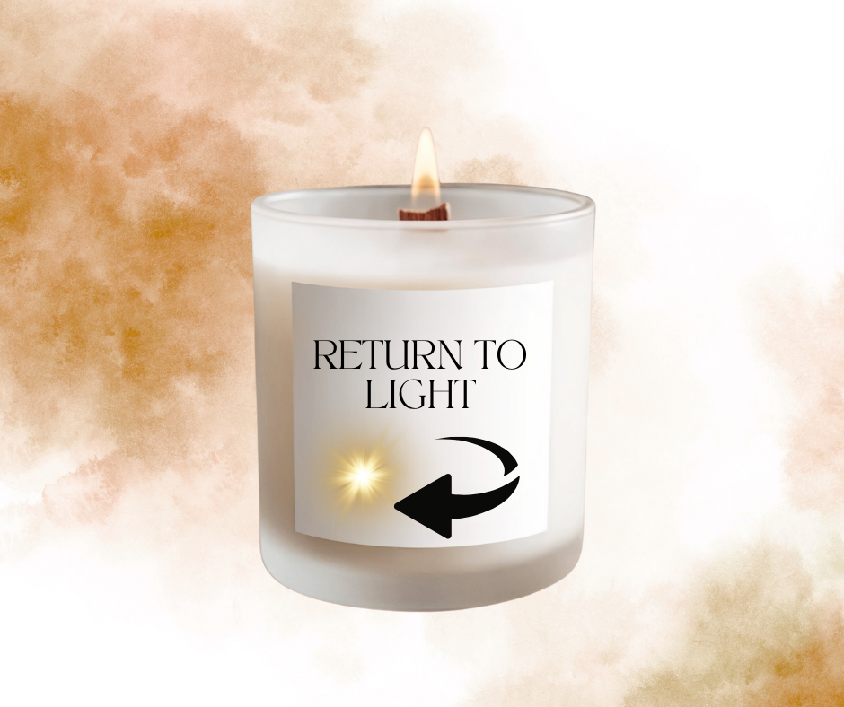 "Return to Light" Soy wax Candle