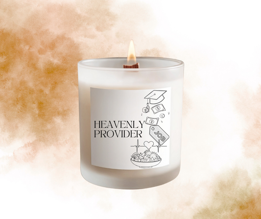 "Heavenly Provider" Soy wax Candle