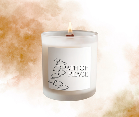 "Path of  Peace" Soy wax Candle