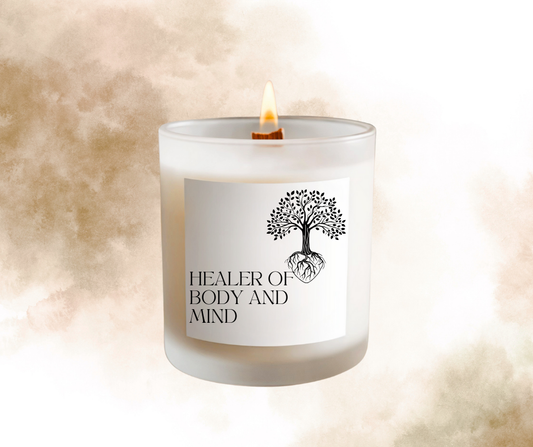 "Healer of Body and Mind" Soy wax Candle