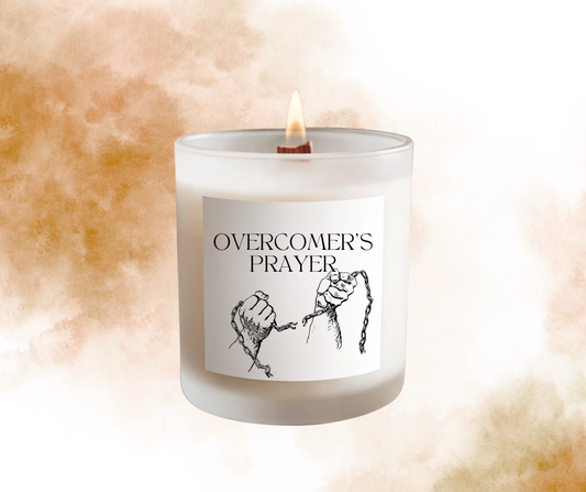 "Overcomer’s Prayer" Soy wax Candle