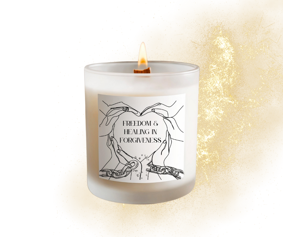 "Freedom & Healing in Forgiveness" Soy wax Candle