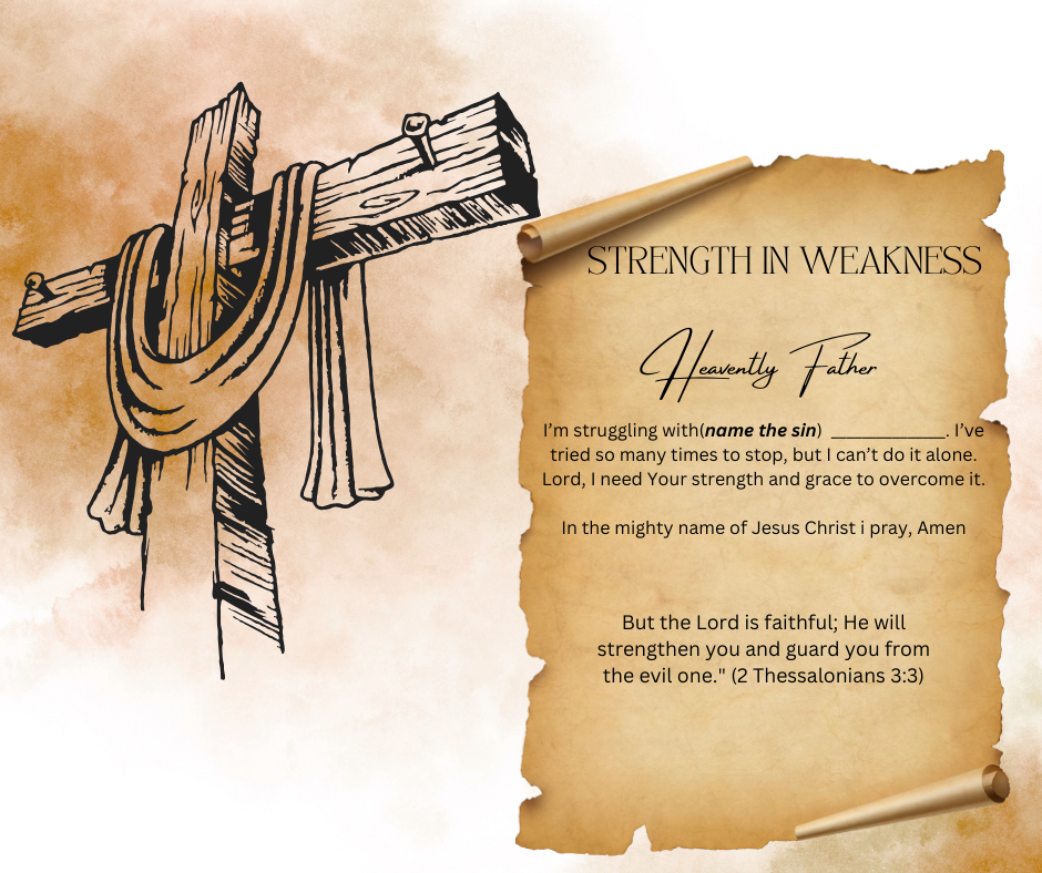 "Strength in Weakness" Soy wax Candle