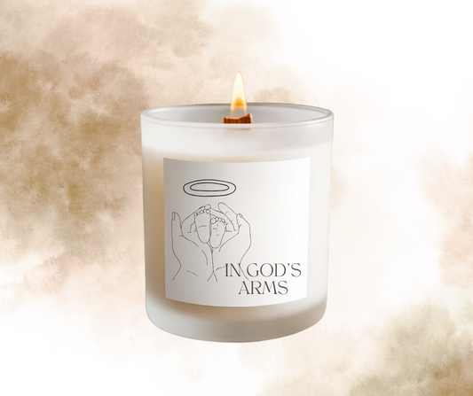 "In God’s Arms" Soy wax Candle