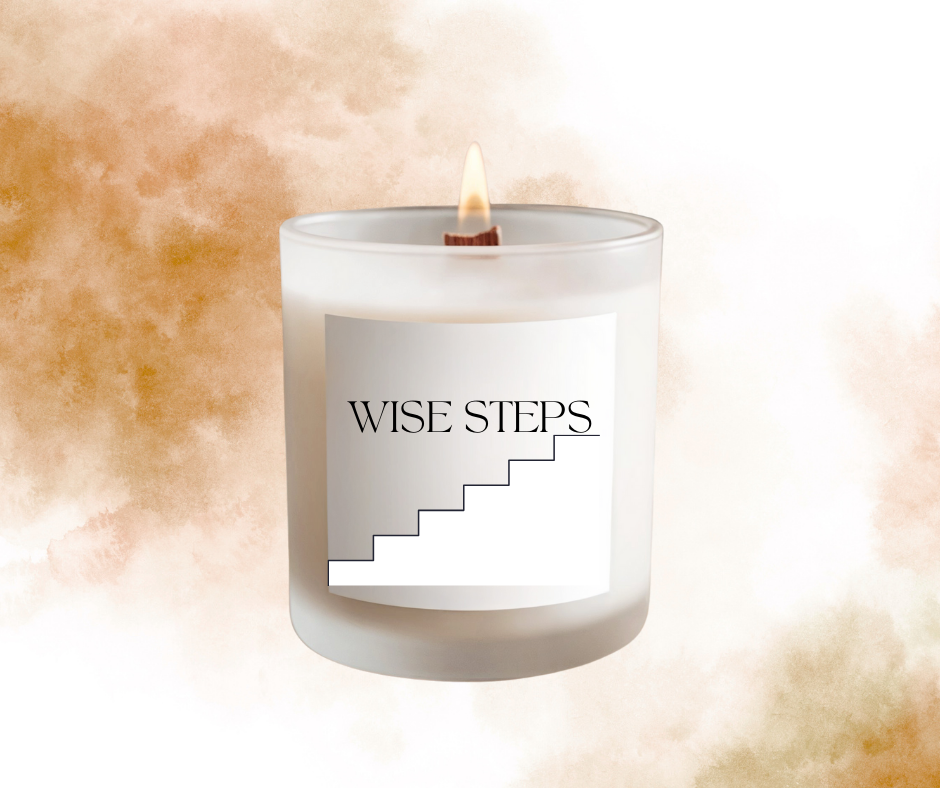 "Wise Steps" Soy wax Candle