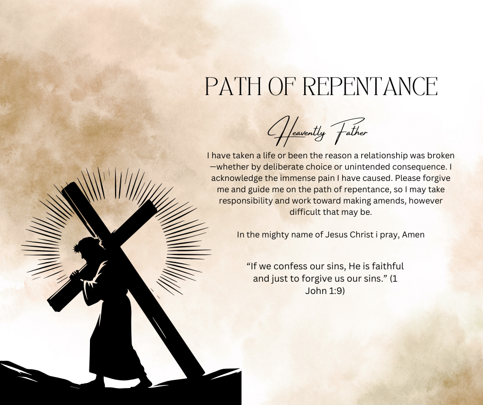 "Path of Repentance" Soy wax Candle